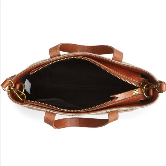 Madewell The Zip Top Small Spotted Calf Hair Transport Crossbody Bag NWT HP❤️ - Picture 3 of 7